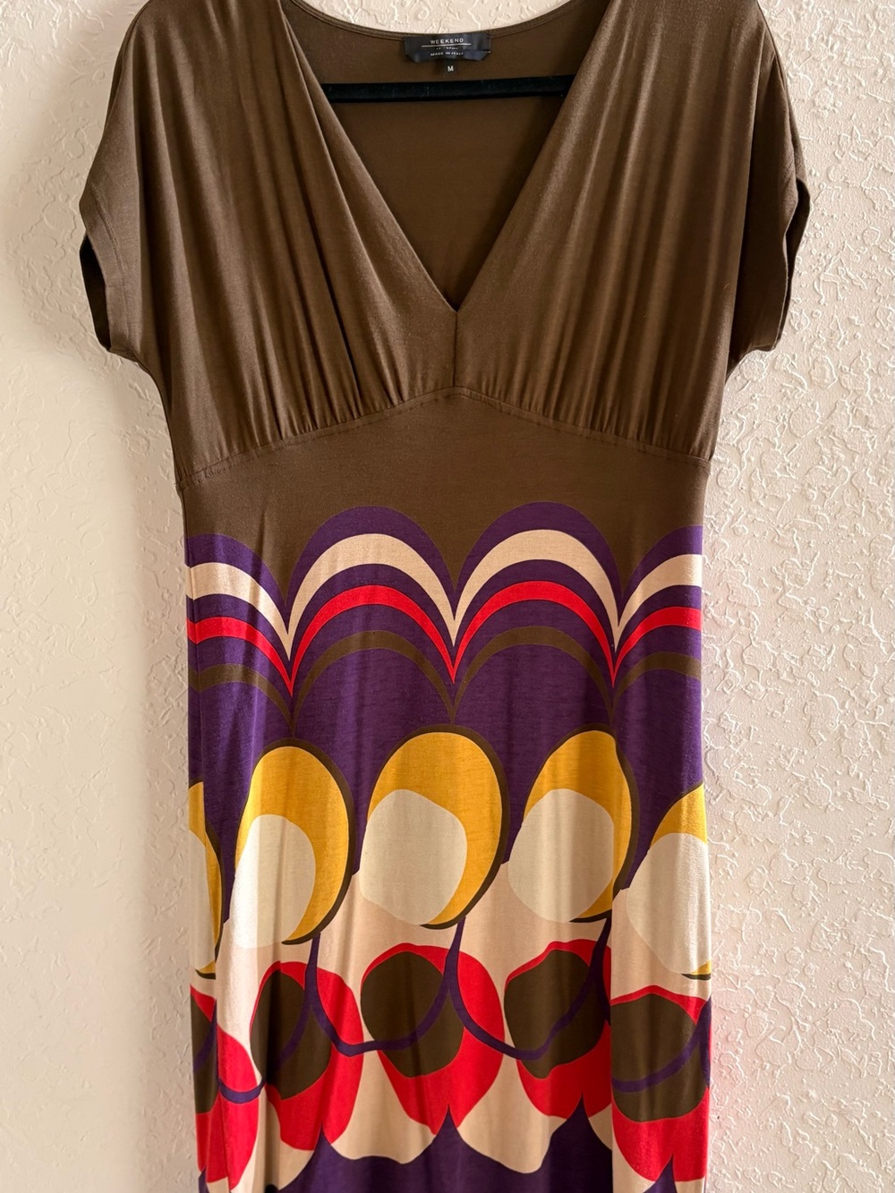 Weekend MaxMara Brown Knit Top